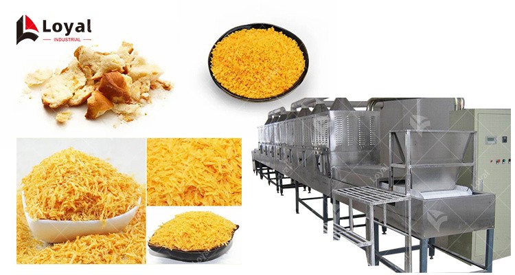 Industrial Microwave Oven Bread Crumbs Condiment Clove Curry Powder Drying And Sterilization Equipment Machine