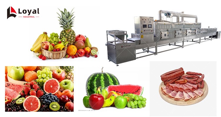 Pineapple Fruits Foods Spice Meat Products Industrial Hot Air Drying Machine