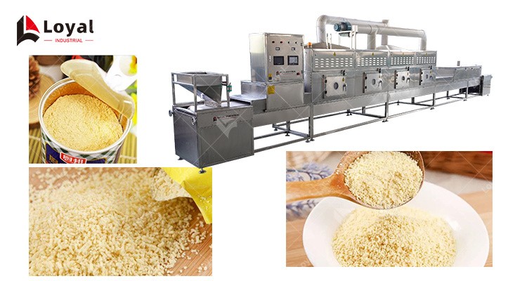 PLC Control Seasoning Chicken powder Sterilizing Equipment