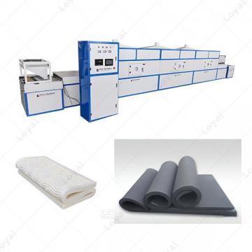 Industrial Microwave Rubber Silica Gel Tunnel Dryer