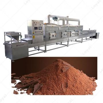 30 KW Tunnel Industrial Microwave Cocoa Powder Drying and Sterilizing Machine