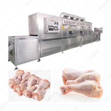 Fast Speed Industrial Microwave Thawing Chicken Chicken Breast Defrosting Machine
