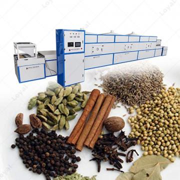 Microwave Condiment Seasoning Pepper Chilli Drying Sterilizing Machine