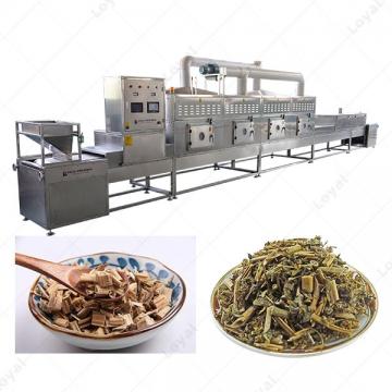 Automatic Herbal Drying Sterilization Continuous Microwave Oven Herbal Extract Continuous Vacuum Belt Dryer