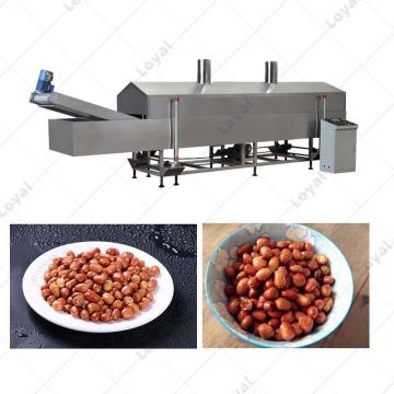 Automatic 300-500KgH Industry Large Fried Peanut Continuous Snack Frying Machine Machine