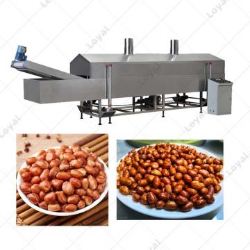 Automatic 300-500KgH Industry Large Fried Peanut Continuous Snack Frying Machine Machine