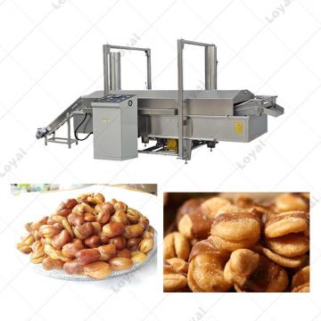 Full Automatic Continuous Orchid Beans Deep Frying Machine