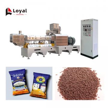 Automatic iron fortified rice processing line