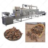 Factory Use Microwave Insect silkworm chrysalis Tunnel Dehydrator Drying Machine Dryer