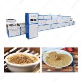 Continuous Tunnel Meal Replacement Powder Nutrition Powder Microwave Sterilization Drying Machine